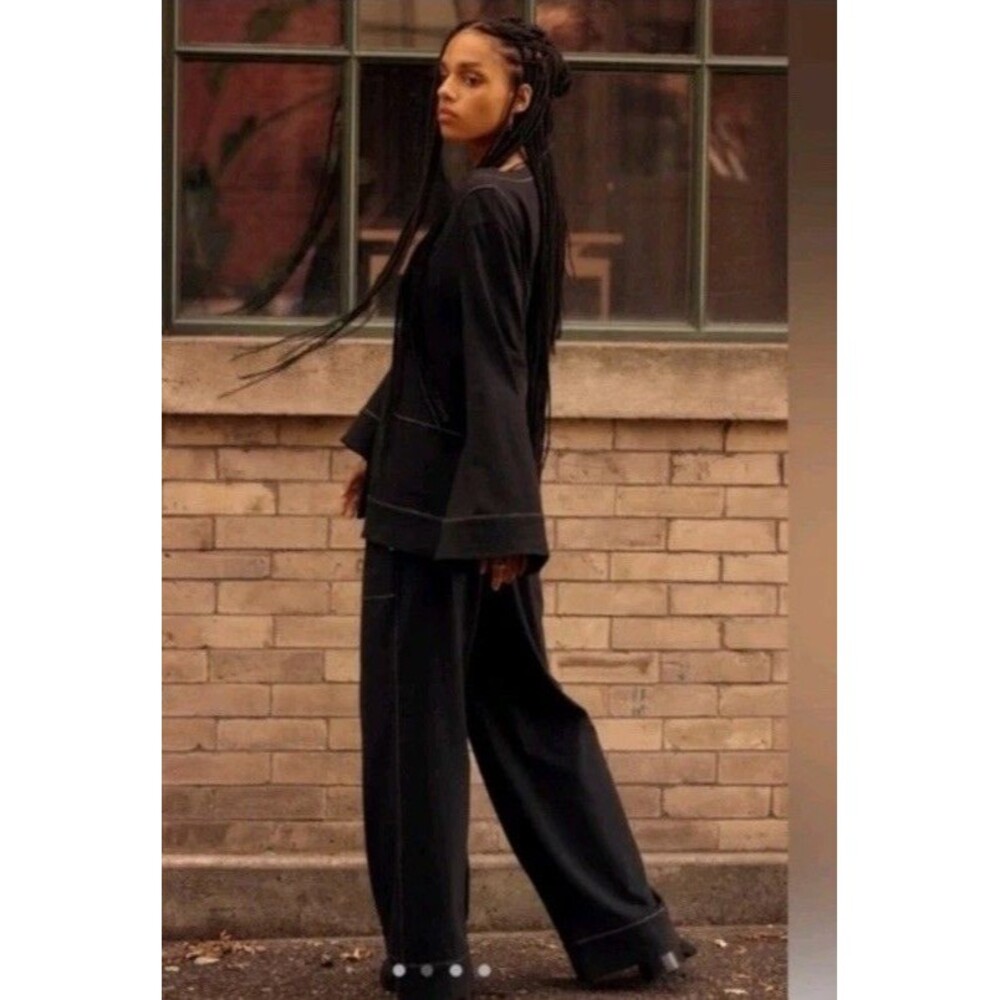 NWOT Free People Free-Est Strada Cardigan Top & Strada Pant Set Size M - Picture 2 of 13